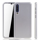 Hülle Handy Schutz für Xiaomi Mi 9 SE Full Case Cover Displayschutz Etuis Silber