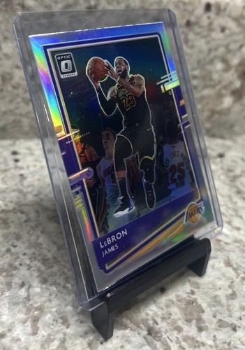 Lebron James 2021 Donruss Optic Silver Prizm Holo - Picture 2 of 3