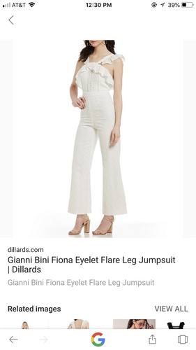 Eyelet Giani Wit maat Bini L Romper EZqpqFC