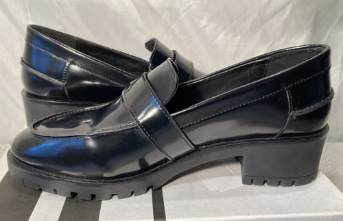 Mocassini piatti John Lewis da donna Goldie in pelle, nero UK 8/41 - Foto 9 di 12