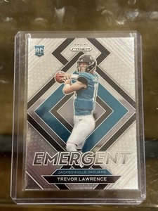 2021 Panini Prizm Trevor Lawrence Emergent Rookie Card