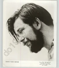 Portrait Of Musician DAVE VAN RONK. 1968 Press Photo Music Headshot