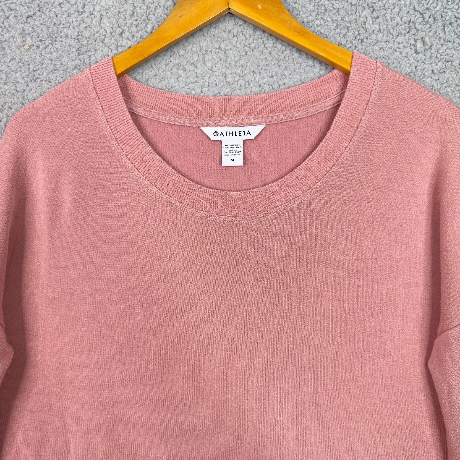 athleta coastal luxe relaxed stretch atleisure sweatshirt
