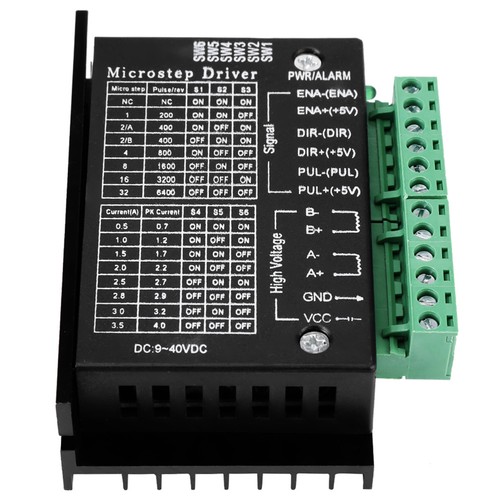 1 pieza DC9-40V 160W Motor paso a paso Controlador de paso Placa de módulo 32 pasos NAU