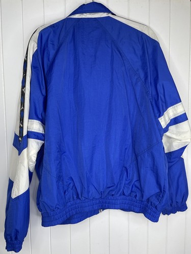 Traje de chándal Diadora vintage para hombre talla grande azul y blanco hecho en Italia usado en excelente estado años 90 - Imagen 7 de 13