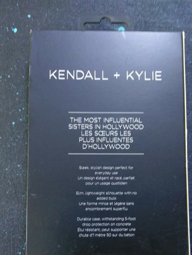 Original Kendall + Kylie. iPhone X Hülle Schwarz mit Kirsche.5ft Betontropfen Getestet - Bild 3 von 8
