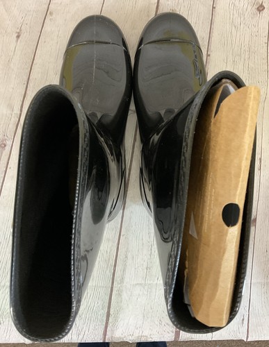 UGG 1014452 Sienna Women's Hi-Gloss Rain Boots Black US 10 UK 8 EUR 41 JPN 27 - Picture 9 of 13