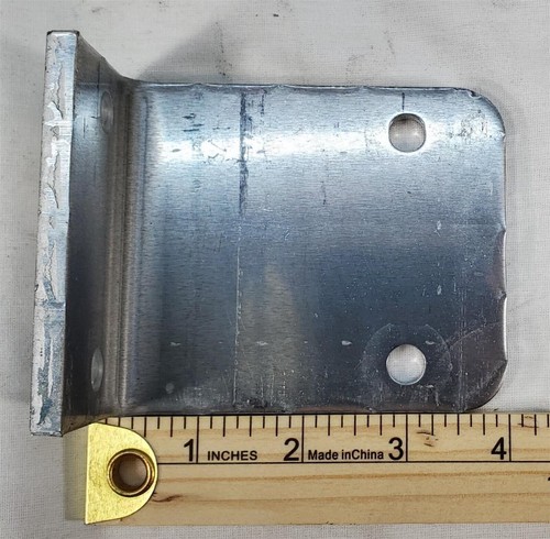 10 Stück Schwerlast L rechtwinklige Halterungen Schrank Hardware Aluminium 4x2x3,25 1/4" - Bild 5 von 9