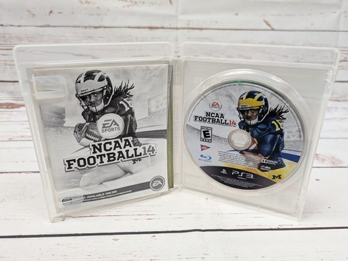 NCAA Football 14 PS3 PlayStation 3 completo CIB con manuale - Foto 8 di 14