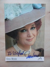 Edda Moser autograph signed 15x20 cm postcard