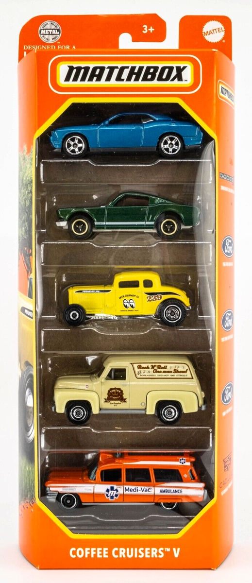 MATCHBOX 5個セット 英国製 2024 Matchbox Coffee Cruisers 5-Pack | Cadillac | Dodge