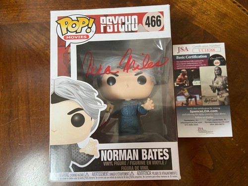 Funko Pop Movies Psycho- Norman Bates #466- Vera Miles- Signed- Autograph- JSA - Picture 8 of 8