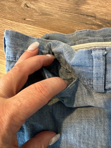Polo Ralph Lauren Chambray Denim Shorts Classic Fit 43 44 X 8 BARGAIN - Picture 3 of 10