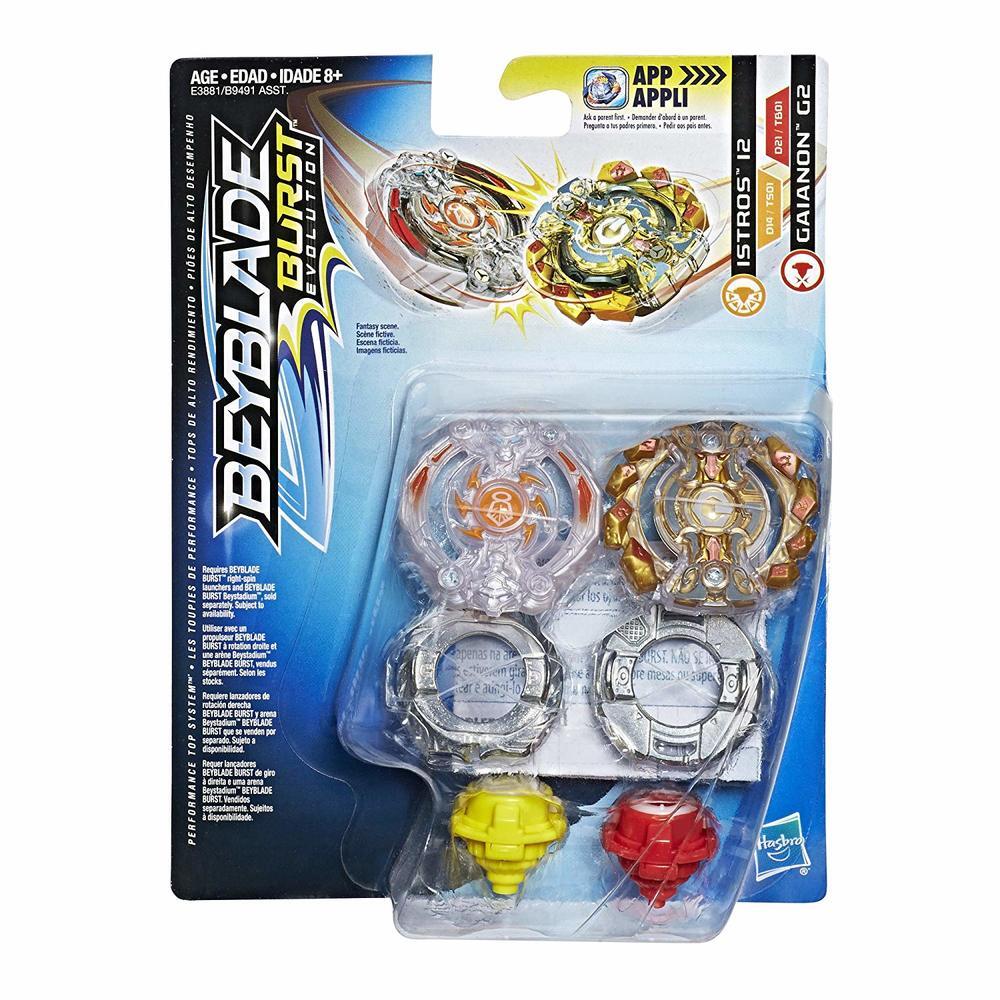 Beyblade Burst Evolution Dual Pack Istros I2 D14/TS01 & Gaianon G2
