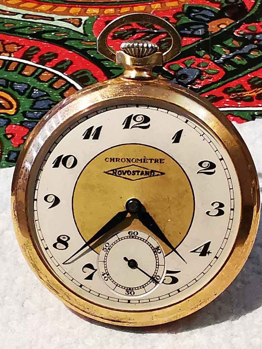 Cadran Pour Montre Gousset - Pièce D'horlogerie Ancienne, Vendu à L'unité (Très Bon état)