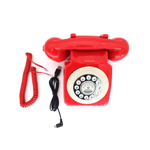 Audio Guestbook Telephone Wedding Phone For Party Guestbook Message Recording - Picture 5 of 33