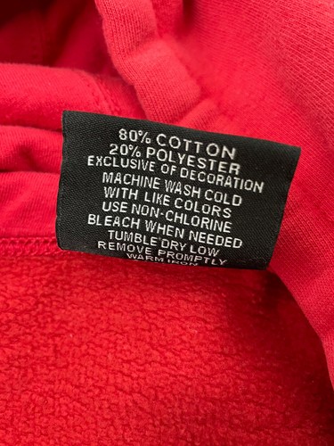 Stitches MLB Genuine Merch Mens M Red Sox Indian Cotton Blend Pullover Hoodie - Bild 12 von 12