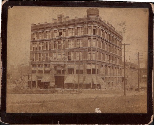 Kansas City Missouri Anfang 1900 Foto George Peck Trockenware 4x5