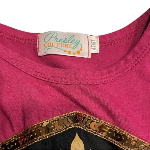Presley Couture 4T 5T Dress Frozen 2 Anna Disney - Picture 5 of 5