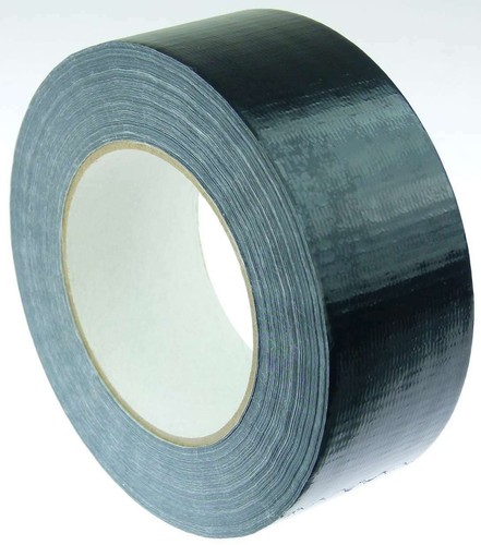 0,10€/m Stagetape SCHWARZ 50 mm x 50 m Gewebeband Gaffa Duct Panzer Tape Band - Picture 2 of 2
