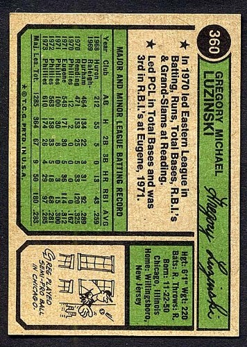 Verschiedene Topps Baseballkarten 1974 (einzeln verkauft) - Bild 157 von 293