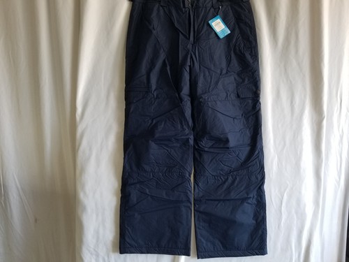 Columbia Pants Adult Size Large Blue Snow Pants Winter Outdoors Hiking Mens - Picture 10 of 12