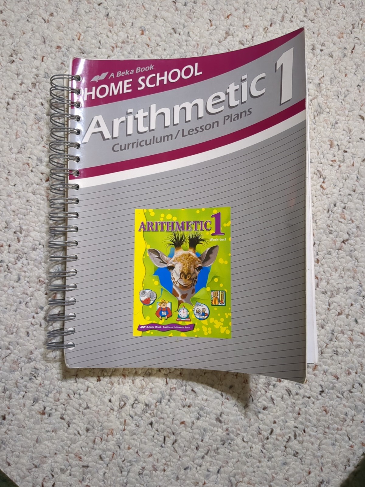 A Beka HomeSchool Grade 1 Arithmetic Curriculum Lesson Plans | eBay