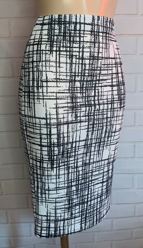 PENCIL CASUAL FIGURE HUGGING WIGGLE STRETCH KNEE SKIRT Size 8 - 18 - Picture 26 of 36