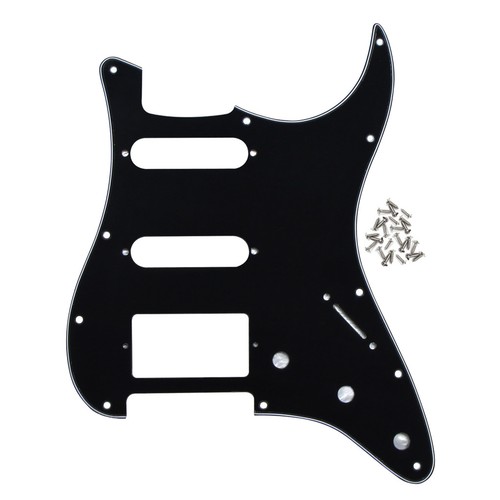 HSS ST E-Gitarre Schlagbrett Kratzplatte Pick Guard 11 Löcher 17 Farben - Bild 18 von 31