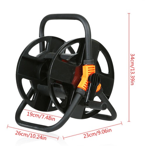Lightweight 20m Portable Hose Reel Garden Watering Pipe Cart Free Standing UK - Picture 5 of 9