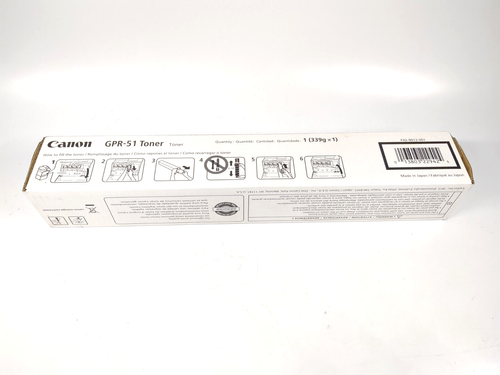 Genuine Canon GPR-51 Cyan Toner for ImageRunner C250 & 350 - Photo 4/4