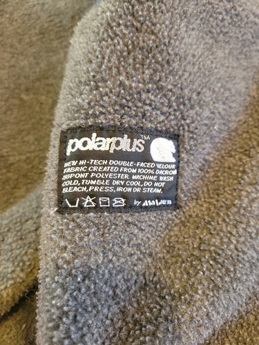 VTG 80s 90s USA Made PENFIELD Polarfleece Lined Warm-up Jacket Red Size XL - Picture 3 of 9