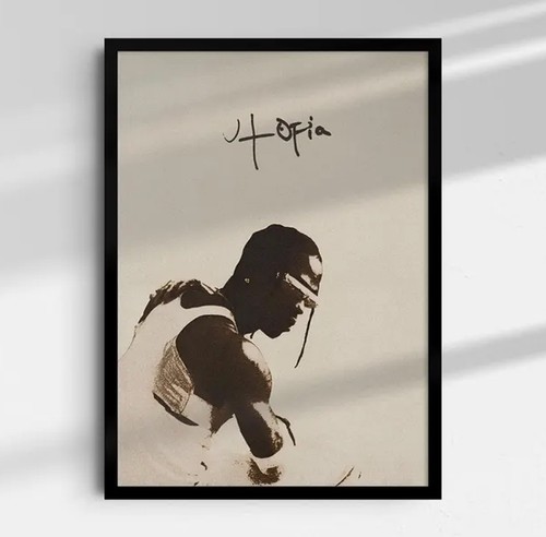 Travis Scott Poster - Travis Scott Utopia - Utopia Album Poster