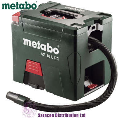 METABO AS 18 L PC 18V KABELLOSER STAUBSAUGER L-KLASSE, NUR GEHÄUSE - 602021850