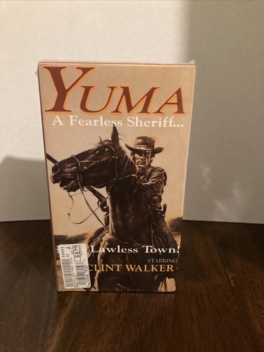 Yuma A Fearless Sheriff In A Lawless Town VHS RARE Starring Clint Walker - Picture 1 of 3