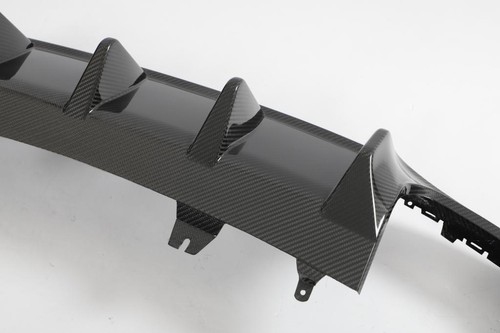 For Audi A4 Sline /S4 B9.5 2020-23 Dry Carbon Rear Bumper Diffuser Lip Body kits - Picture 10 of 12