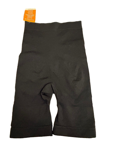 Warners High Waist Thigh Slimmer Brief Womens Size Small Black All Day Shaping - Picture 4 of 4