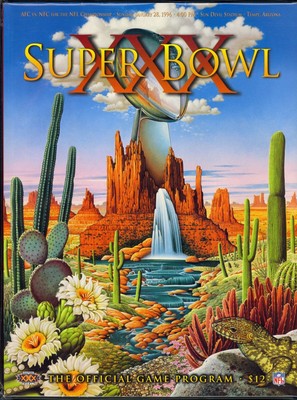 SUPER BOWL XXX GAME PROGRAM: DALLAS COWBOYS vs. PITTSBURGH 