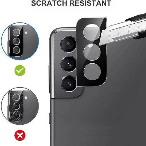 Per Samsung Galaxy S21 Ultra, 3 pezzi HD vetro temperato trasparente protezione obiettivo fotocamera - Foto 3 di 14