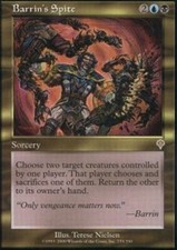 x1 Barrin's Spite - Foil - Invasion MTG Vintage Magic Singles R M/NM, English