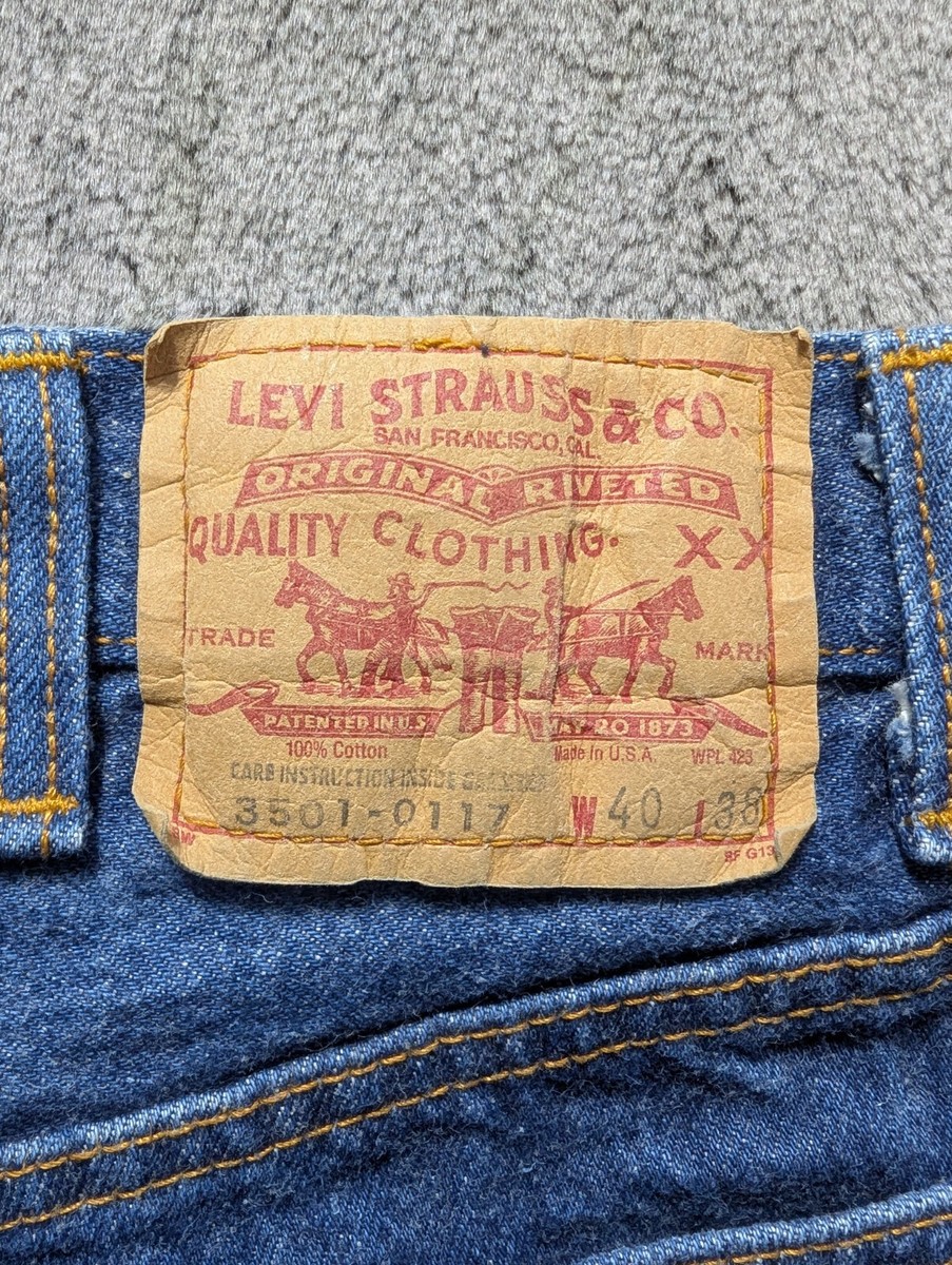 新品　70's 66前期　Levi's3501-0117e 新品 70's 66前期 Levi's3501-0117e - メルカリ