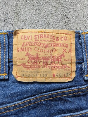 パンツ 1980s LEVI'S 3501 0117 DENIM PANTS 1980s LEVI'S 3501 0117 DENIM PANTS - メルカリ