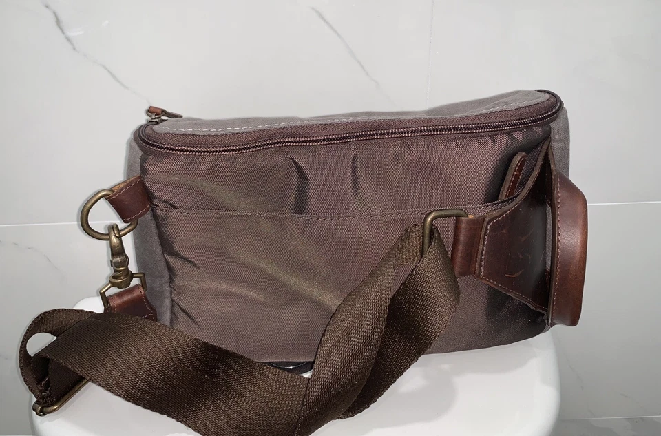 Bolso para cámara Rockaway de lona ONA (humo) nuevo Foto 3 de 4