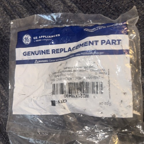 New*** WD21X10490 GE Door Latch and Switch NEW OEM GENUINE PART SEALED - Picture 2 of 4