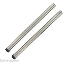 2 x 500mm Chrome Vacuum Extension Rod Tube Pipe For VAX 2000 4000 Vacuums
