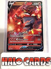 PACK FRESH Pokemon TCG: Champion's Path Holo Ultra Rare Incineroar V 008/073 B