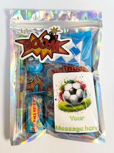 boys party bags, pre filled, Boys personalised,sweet loot bag ,fast post - Picture 3 of 6