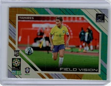 Tamires 2023 Donruss FIFA Womens World Cup Field Vision #2 Brazil Rookie RC