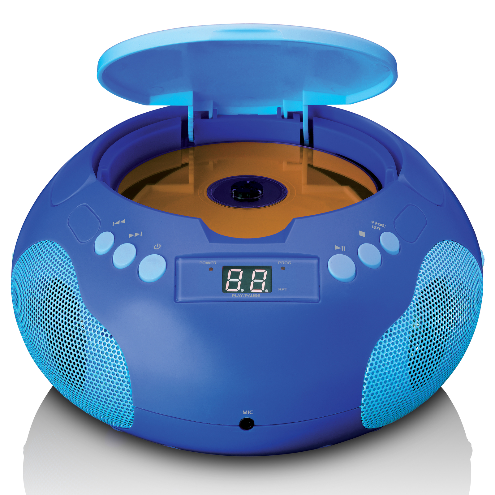 Thumbnail - Lenco Scd-620bu - Kinder Cd-player Radio Mikrofon Aux-eingang Blau