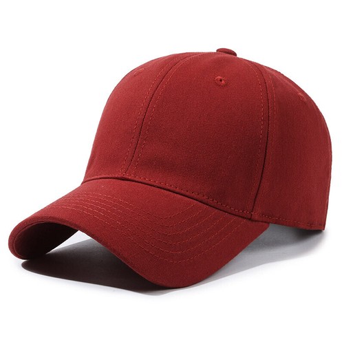New Cotton Baseball Cap Ball Dad Hat Adjustable Plain Solid Washed Men Washed PC - Picture 34 of 43